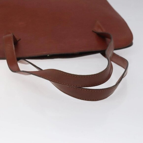 LOUIS VUITTON Epi Lussac Shoulder Bag Brown M52283 LV Auth 119810 - Picture 8 of 16